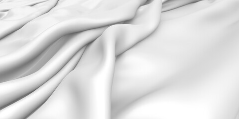 Abstract white fabric texture background