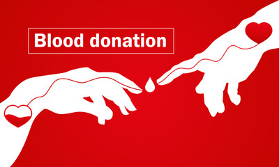world blood donor day poster. Donor Blood Concept Illustration Background For World Blood Donor Day