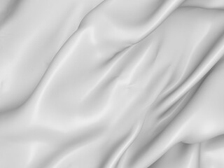 Abstract white fabric texture background