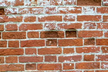 Naklejka premium old red brick