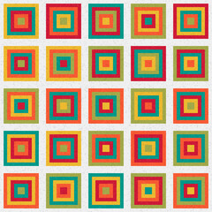 Abstract Geometric Pattern generative computational art illustration