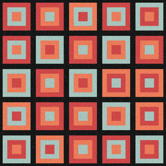 Abstract Geometric Pattern generative computational art illustration