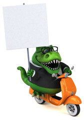 Fun Trex - 3D Illustration