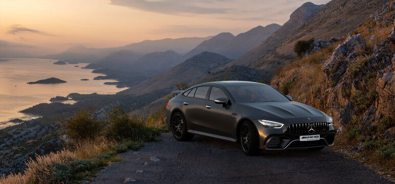 Mercedes-Benz AMG GT63 S 4-Door on the road