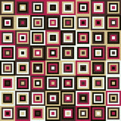 Abstract Geometric Pattern generative computational art illustration