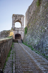 Fototapeta na wymiar New Venetian Fortress in corfu