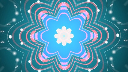 Blue background with line pattern with light effect.