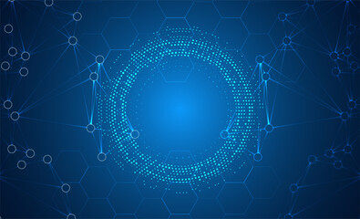 Abstract technology background