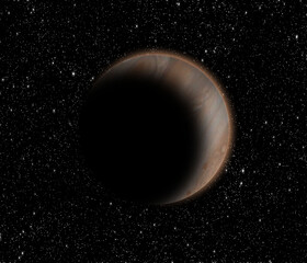 Fototapeta premium Jupiter planet in space