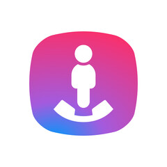 Phone Operator - Sticker