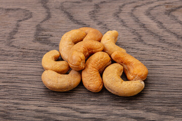 Natural organic Cashew nut heap