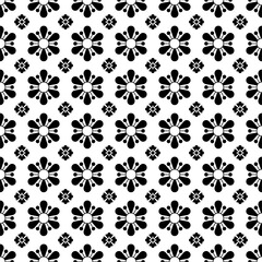 Traditional chinese, japanese, asian vector seamless patterns.