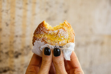 Sfogliatella frolla dolce napoletana al limone