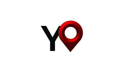 Letter Y Place Location Poin Modern Logo