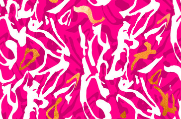 Abstract Stripe Animal Pattern Seamless Design Trendy Fashion Colors Unique Concept Perfect for Fabric Print or Wrapping Paper Print