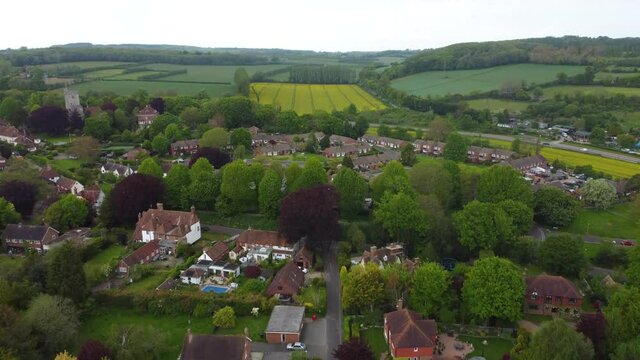 Beautiful scenery of Chilham in Kent, UK