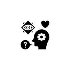 Philosophy icon in vector. Logotype