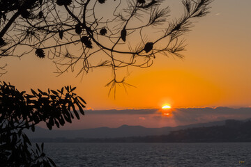 Fototapeta premium coucher de soleil