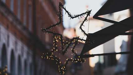 Street Christmas decoration