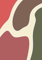 Set of abstract backgrounds in a variety of colors.