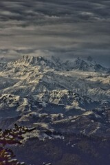  snow covered mountain