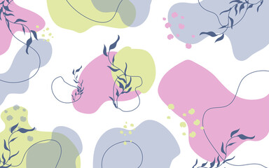 abstract background seamless pattern, three colors, vector eps 10