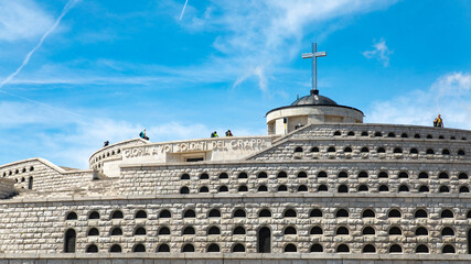 Military Shrine Memorial of Bassano del Grappa.