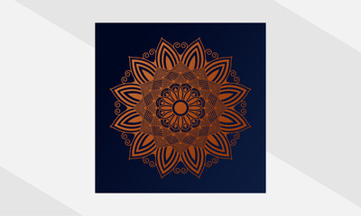 Luxury floral ornamental mandala design background arabesque pattern Arabic Islamic east style for Hena, wallpaper, boho, motif, invitation