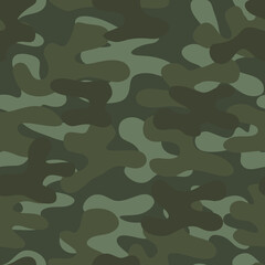 Abstract camouflage of a new pattern. Military uniform. Protective equipment. Vector illustration.