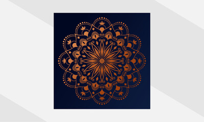Luxury floral ornamental mandala design background arabesque pattern Arabic Islamic east style for Hena, wallpaper, boho, motif, invitation