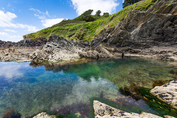 Chapel pool in Polperro, Cornwall