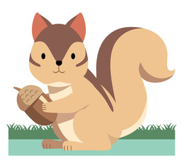 リスト草のイラスト素材