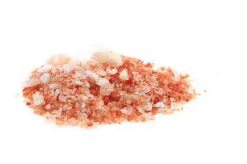 Fototapeta na wymiar pink salt isolated
