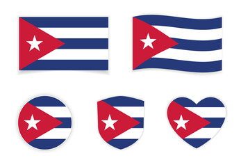 cuba national flag icon - 439297693