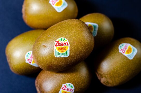 Kyiv, Ukraine - Jun 08, 2021: Zespri Kiwifruit