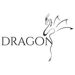 stylized dragon illustration 