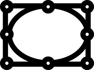 Ellipse Tool Selected