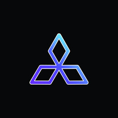 Astrological Symbol blue gradient vector icon