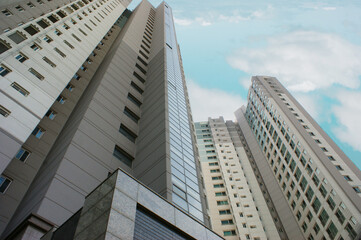 apartment and clouds
아파트와 구름