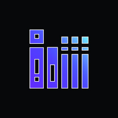 Book blue gradient vector icon