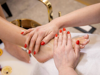 Spa treatment ,massage for feet