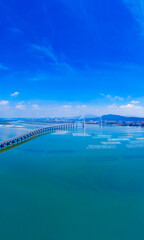 Bay scenery of Xiazhang bridge in Fujian Province, China