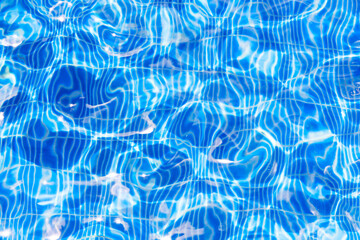 Swimming pool water textured background