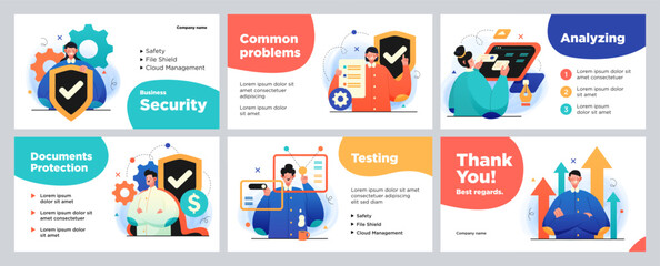 Presentation and slide layout background. Yellow design template with business people. Use for business annual report, flyer, marketing, leaflet, advertising, brochure, modern style. Vector