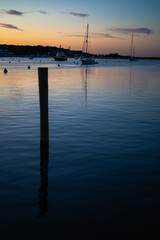 Fototapeta na wymiar Sunset at the Harbor