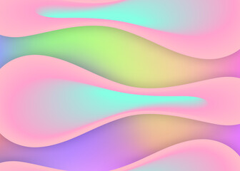 Fototapeta premium Fluid shape background with liquid dynamic elements.