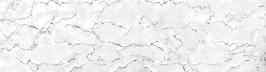 Panorama white marble stone texture for background or luxurious tiles floor and wallpaper decorative design