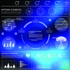Obraz premium Templates for business reports, cover layout and infographics