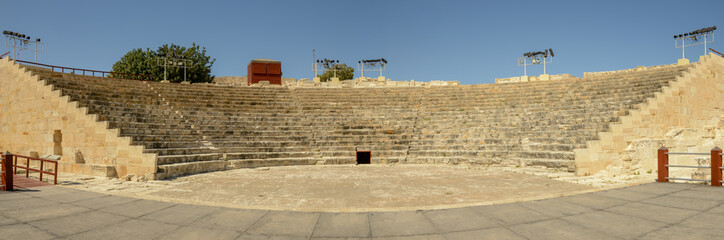 The Greco-Roman theatre of Kourion on Cyprus