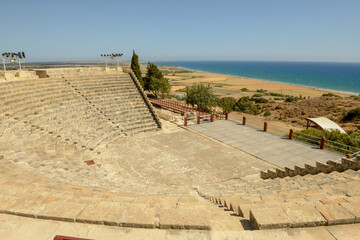 The Greco-Roman theatre of Kourion on Cyprus
